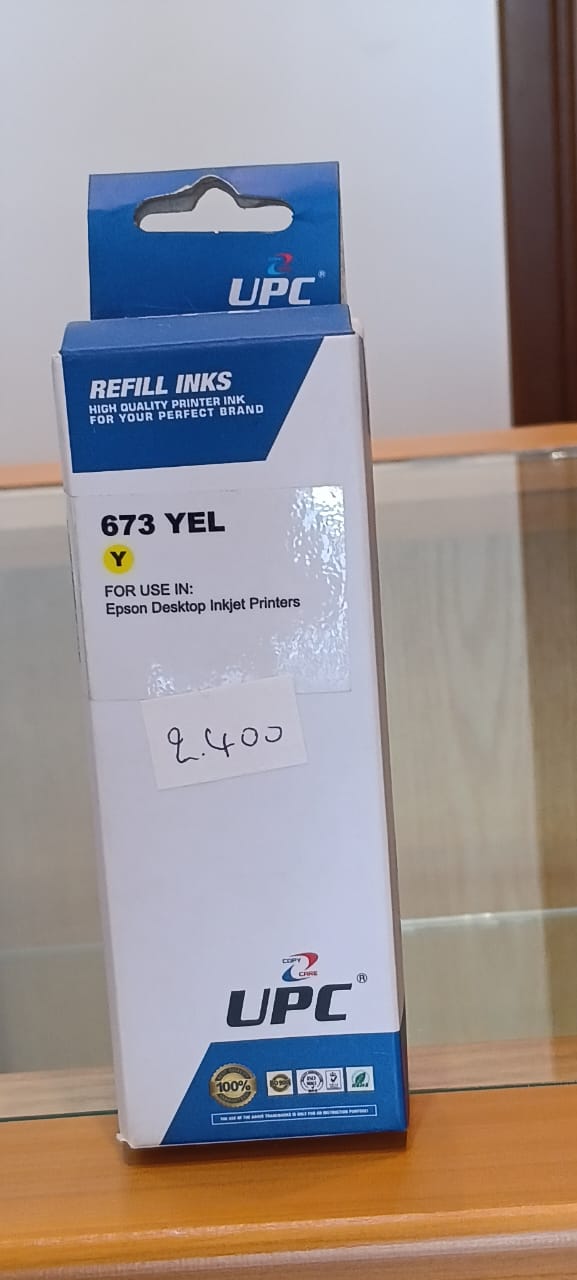 حبر طابعة أصفر متوافق مع EPS 6734 / L800/810/850/1800/805